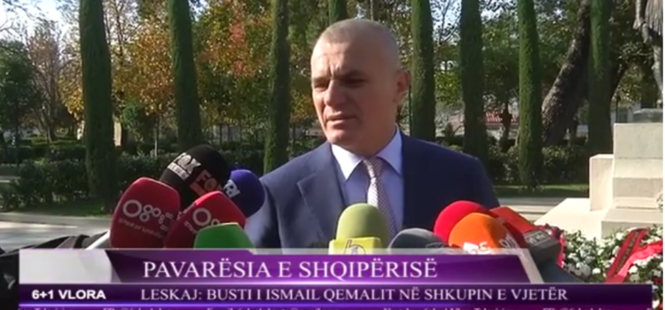 Shtatorja e Ismail Qemal Vlorës do të vendoset edhe në Shkup