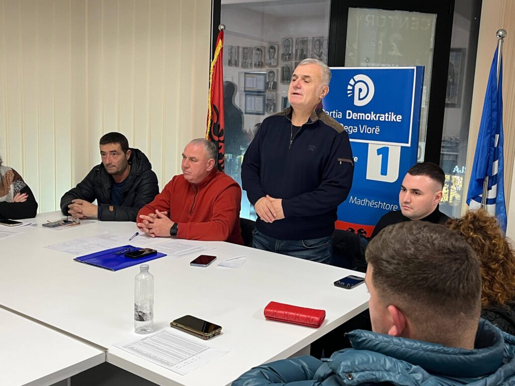 t, më 20 dhjetor 2025, së bashku me Koordinatorin për Mbikëqyrjen e Analizës dhe Procesin Zgjedhor pranë Degës së PD Vlorë, z. Aurel Bylykbashi
